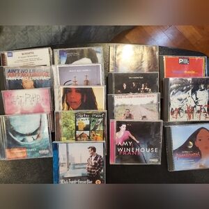 Collection of Music CDs 16 Various Contemporary 90s 2000s Etc CDs Used